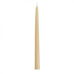 Bougies La Française 12 Bougies Flambeaux 8h Taupe Intemporel