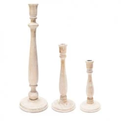 Sia Deco 3 Bougeoirs Hut