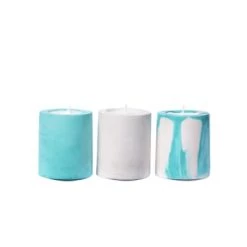 Junny Baby Bougies En Béton Rose Pastel -Bougeoirs Soldes Magasin baby bougies en beton turquoise 6