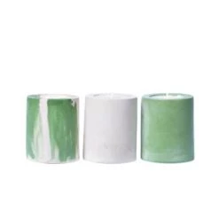 Junny Baby Bougies En Béton Brique -Bougeoirs Soldes Magasin baby bougies en beton vert 8