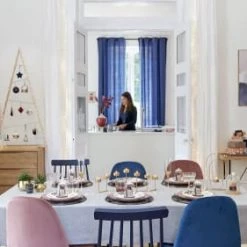 Maisons Du Monde Décorations à Poser De Noël Bougeoir 7 Photophores En Métal Doré -Bougeoirs Soldes Magasin bougeoir 7 photophores en metal dore 1000 16 30 195108 4