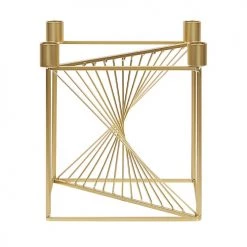 Beliani Bougeoirs Bougeoir Design Doré 4 Bougies -Bougeoirs Soldes Magasin bougeoir design dore 4 bougies 2