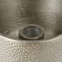 Mica Decorations Bougeoirs Bougeoir En Aluminium Argent Antique H21,5 -Bougeoirs Soldes Magasin bougeoir en aluminium argent antique h21 5 3