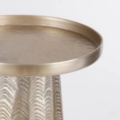 House Of Seasons Bougeoirs Bougeoir En Aluminium Champagne H30.5 -Bougeoirs Soldes Magasin bougeoir en aluminium champagne h30 5 2