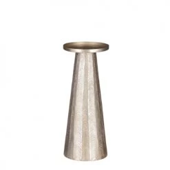 House Of Seasons Bougeoirs Bougeoir En Aluminium Champagne H30.5