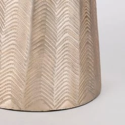 House Of Seasons Bougeoirs Bougeoir En Aluminium Champagne H30.5 -Bougeoirs Soldes Magasin bougeoir en aluminium champagne h30 5 3