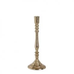 House Of Seasons Bougeoirs Bougeoir En Aluminium Doré H32.5