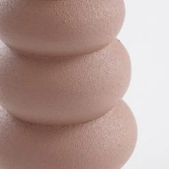 Mica Decorations Bougeoirs Bougeoir En Aluminium Rose H18.5 -Bougeoirs Soldes Magasin bougeoir en aluminium rose h18 5 3