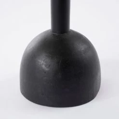 Mica Decorations Bougeoirs Bougeoir En Bois De Manguier Noir H21 -Bougeoirs Soldes Magasin bougeoir en bois de manguier noir h21 3