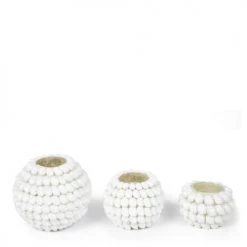 Bazar Bizar Bougeoirs Bougeoir En Coquillage Grand -Bougeoirs Soldes Magasin bougeoir en coquillage grand 4