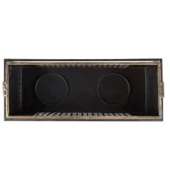 Beliani Bougeoirs Bougeoir En Métal Doré 41 X 26 Cm -Bougeoirs Soldes Magasin bougeoir en metal dore 41 x 26 cm 4