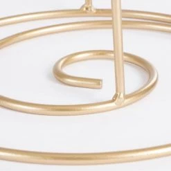 Mica Decorations Bougeoirs Bougeoir En Métal Doré D20 -Bougeoirs Soldes Magasin bougeoir en metal dore d20 3