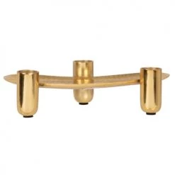 Maisons Du Monde Bougeoirs Bougeoir En Métal Doré (x3)