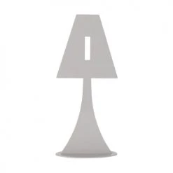 Fenel & Arno Bougeoirs Bougeoir En Métal Gris