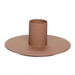 Hubsch Bougeoirs Bougeoir En Métal Marron