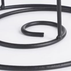 Mica Decorations Bougeoirs Bougeoir En Métal Noir D20 -Bougeoirs Soldes Magasin bougeoir en metal noir d20 3