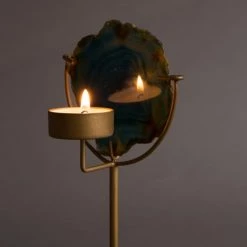 Dutchbone Bougeoirs Bougeoir En Pierre Bleu -Bougeoirs Soldes Magasin bougeoir en pierre bleu 4