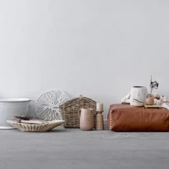 Bloomingville Bougeoirs Bougeoir Grès Marron -Bougeoirs Soldes Magasin bougeoir gres marron 3