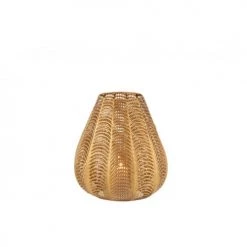 LANADECO Bougeoirs Bougeoir Métal Or H39cm -Bougeoirs Soldes Magasin bougeoir metal or h39cm 2