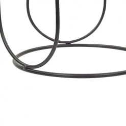 Beliani Bougeoirs Bougeoir Noir Et Doré 6 Bougies -Bougeoirs Soldes Magasin bougeoir noir et dore 6 bougies 4