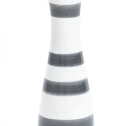 Kähler Design Bougeoirs Bougeoir Omaggio Céramique Gris H 16 Cm