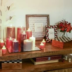 Sia Deco Bougies Bougie Antik XL H20cm -Bougeoirs Soldes Magasin bougie antik xl h20cm 25