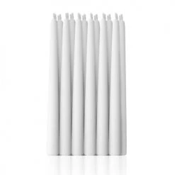 Georg Jensen Bougies Bougie Blanche 14,2x1,2cm - Lot De 24