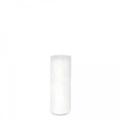 DEKOCANDLE Bougies Bougie Blanche D5,7x15cm