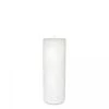 DEKOCANDLE Bougies Bougie Blanche D7x20cm -Bougeoirs Soldes Magasin bougie blanche d7x20cm