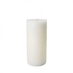 DEKOCANDLE Bougies Bougie Blanche Pour Extérieur D15x32cm
