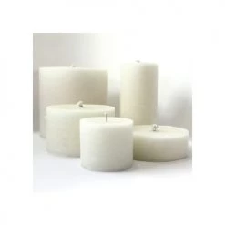 DEKOCANDLE Bougies Bougie Blanche Pour Extérieur D15x32cm -Bougeoirs Soldes Magasin bougie blanche pour exterieur d15x32cm 3