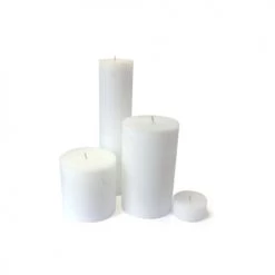 DEKOCANDLE Bougies Bougie Blanche Pour Extérieur D23x25cm -Bougeoirs Soldes Magasin bougie blanche pour exterieur d23x25cm 2