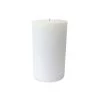 DEKOCANDLE Bougies Bougie Blanche Pour Extérieur D23x40cm