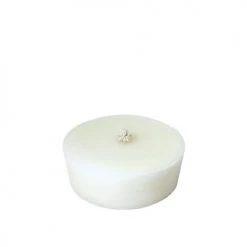 DEKOCANDLE Bougies Bougie Blanche Pour Extérieur D23x7cm