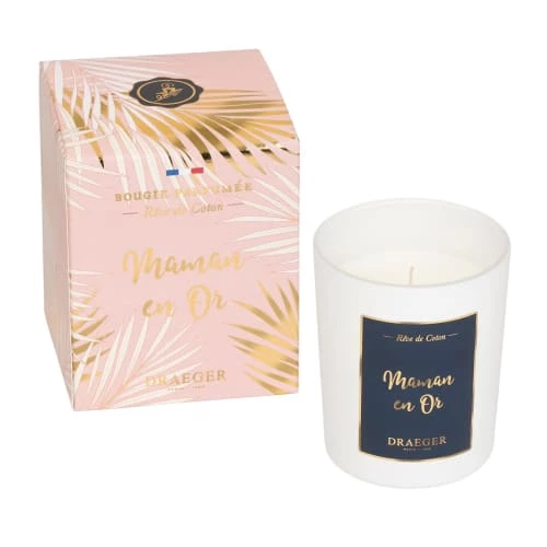 Draeger Paris Bougies Bougie Cadeau - Maman En Or 3 Draeger Paris Bougies Bougie Cadeau - Maman En Or