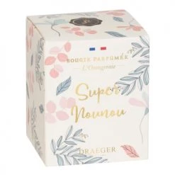 Draeger Paris Bougies Bougie Cadeau - Super Nounou -Bougeoirs Soldes Magasin bougie cadeau super nounou 5
