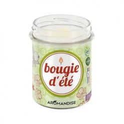 Aromandise Bougies Bougie D'été Citronnelle & Géranium 30h -Bougeoirs Soldes Magasin bougie d ete citronnelle geranium 30h 2