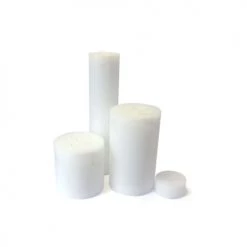DEKOCANDLE Bougies Bougie D'intérieur Blanche 5 Mèches D23x25cm -Bougeoirs Soldes Magasin bougie d interieur blanche 5 meches d23x25cm 2