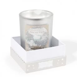 Maisons Du Monde Décorations Lumineuses De Noël Bougie De Noël Parfumée En Verre Imprimé 210g -Bougeoirs Soldes Magasin bougie de noel parfumee en verre imprime 210g 1000 2 12 136665 2