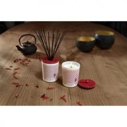 Esteban Bougies Bougie Déco Parfumée Rechargeable Esprit De Thé -Bougeoirs Soldes Magasin bougie deco parfumee rechargeable esprit de the 2