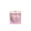 Junny Bougies Bougie En Béton Rose Pastel Parfum Fleur De Coton -Bougeoirs Soldes Magasin bougie en beton rose pastel parfum fleur de coton