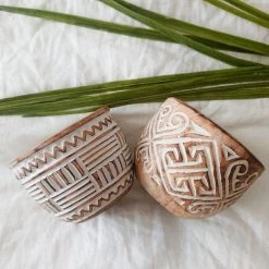 My Bliss Home Bougies Bougie En Bois Sculpté -Bougeoirs Soldes Magasin bougie en bois sculpte 9