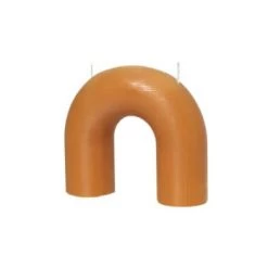 Broste Copenhagen Bougies Bougie En Cire Orange -Bougeoirs Soldes Magasin bougie en cire orange 6