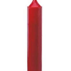 Wadiga Bougies Bougie En Cire Rouge H50cm