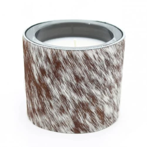 Maison Thuret Bougies Bougie En Peau De Vache Marron - 1 Mèche 8 Cm 4 Maison Thuret Bougies Bougie En Peau De Vache Marron - 1 Mèche 8 Cm – Image 2