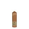 Mica Decorations Bougies Bougie En Stéarine Brun Clair H25 -Bougeoirs Soldes Magasin bougie en stearine brun clair h25