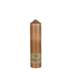 Mica Decorations Bougies Bougie En Stéarine Brun Clair H30