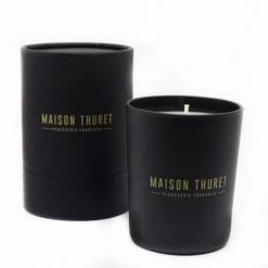 Maison Thuret Bougies Bougie En Verre Noir Mat 9 Cm 8 Maison Thuret Bougies Bougie En Verre Noir Mat 9 Cm -Bougeoirs Soldes Magasin bougie en verre noir mat 9 cm 2