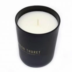 Maison Thuret Bougies Bougie En Verre Noir Mat 9 Cm 9 Maison Thuret Bougies Bougie En Verre Noir Mat 9 Cm -Bougeoirs Soldes Magasin bougie en verre noir mat 9 cm 3