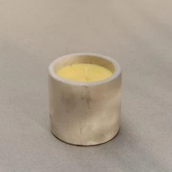 Bougies La Française Bougies Bougie Extérieur Pot Béton 20h Citronnelle -Bougeoirs Soldes Magasin bougie exterieur pot beton 20h citronnelle 3